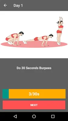 30 Day Butt Workout Challenge - Glutes Exercise android App screenshot 0