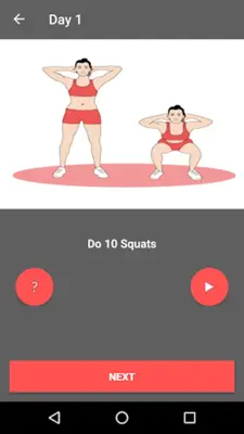 30 Day Butt Workout Challenge - Glutes Exercise android App screenshot 1